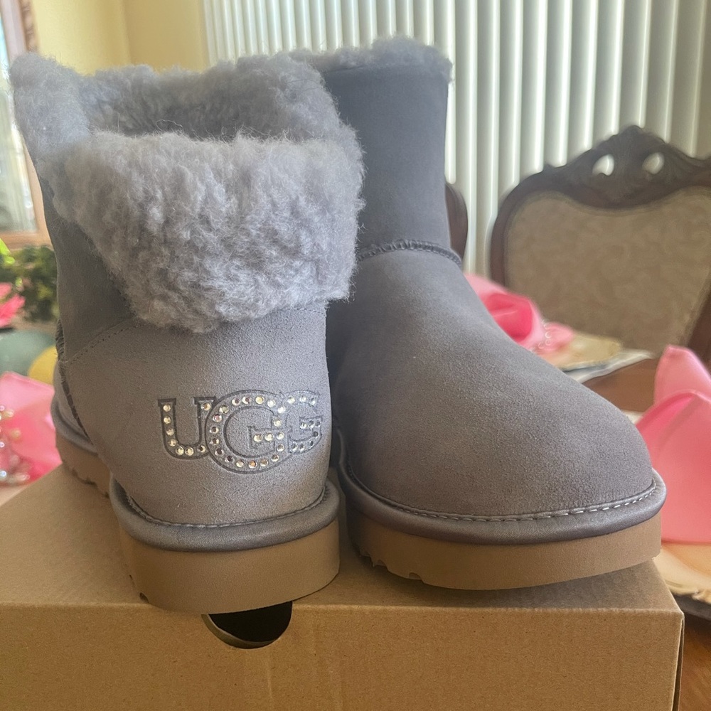 Grey UGG boots size 10